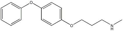 methyl[3-(4-phenoxyphenoxy)propyl]amine Struktur