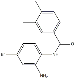 N-(2-amino-4-bromophenyl)-3,4-dimethylbenzamide Struktur