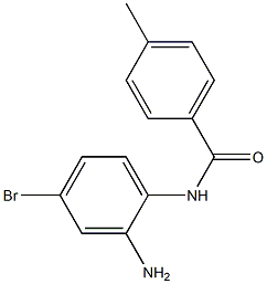 N-(2-amino-4-bromophenyl)-4-methylbenzamide Struktur