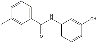 N-(3-hydroxyphenyl)-2,3-dimethylbenzamide Struktur