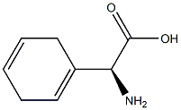 D-A-(1,4-CYCLOHEXADIENYL) GLYCINE Struktur