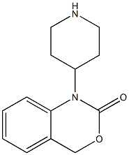 1-(4-PIPERIDINYL)-1,4-DIHYDROBENZ[D][1,3]OXAZIN-2-ONE Struktur