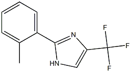 2-O-TOLYL-4-TRIFLUOROMETHYL-1H-IMIDAZOLE Structure