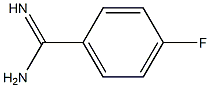 4-FLUOROBENZENECARBOXIMIDAMIDE Struktur