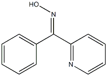 phenyl(2-pyridyl)methanone oxime Struktur