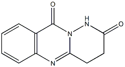 2,3,4,10-tetrahydro-1H-pyridazino[6,1-b]quinazoline-2,10-dione Struktur