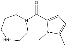 1-[(1,5-dimethyl-1H-pyrrol-2-yl)carbonyl]-1,4-diazepane Struktur