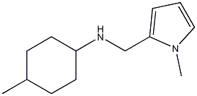 4-methyl-N-[(1-methyl-1H-pyrrol-2-yl)methyl]cyclohexan-1-amine Struktur