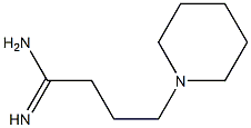 4-piperidin-1-ylbutanimidamide Struktur