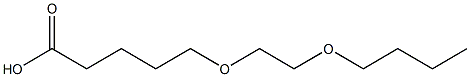 5-(2-butoxyethoxy)pentanoic acid Struktur