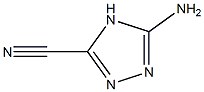 5-amino-4H-1,2,4-triazole-3-carbonitrile Struktur