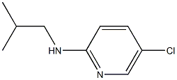 5-chloro-N-(2-methylpropyl)pyridin-2-amine Struktur