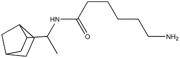 6-amino-N-(1-bicyclo[2.2.1]hept-2-ylethyl)hexanamide Struktur