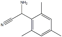 amino(mesityl)acetonitrile Struktur