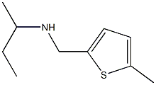 butan-2-yl[(5-methylthiophen-2-yl)methyl]amine Struktur