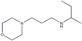 butan-2-yl[3-(morpholin-4-yl)propyl]amine Struktur