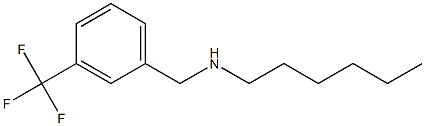 hexyl({[3-(trifluoromethyl)phenyl]methyl})amine Struktur