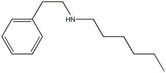 hexyl(2-phenylethyl)amine Struktur