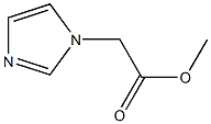 methyl 2-(1H-imidazol-1-yl)acetate Struktur