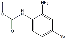 methyl N-(2-amino-4-bromophenyl)carbamate Struktur