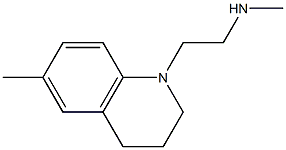 methyl[2-(6-methyl-1,2,3,4-tetrahydroquinolin-1-yl)ethyl]amine Struktur