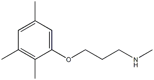 methyl[3-(2,3,5-trimethylphenoxy)propyl]amine Struktur