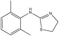 N-(2,6-dimethylphenyl)-4,5-dihydro-1,3-thiazol-2-amine Struktur