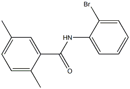 N-(2-bromophenyl)-2,5-dimethylbenzamide Struktur