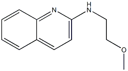 N-(2-methoxyethyl)quinolin-2-amine Struktur