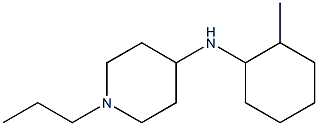 N-(2-methylcyclohexyl)-1-propylpiperidin-4-amine Struktur