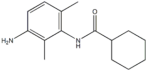 N-(3-amino-2,6-dimethylphenyl)cyclohexanecarboxamide Struktur