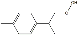 p-Mentha-1,4-dien-9-yl hydroperoxide Struktur