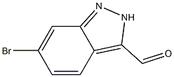 6-Bromo-2H-indazole-3-carbaldehyde Struktur