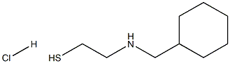 2-[(CYCLOHEXYLMETHYL)AMINO]ETHANETHIOL HYDROCHLORIDE Struktur