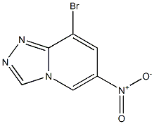 8-Bromo-6-nitro-[1,2,4]triazolo[4,3-a]pyridine Struktur