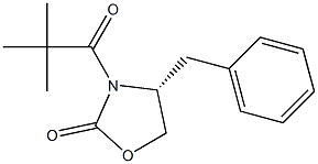 (4R)-3-(2,2-Dimethyl-1-oxopropyl)-4-(phenylmethyl)-2-oxazolidinone Struktur