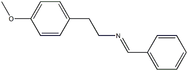 4-Methoxy-N-(phenylmethylene)benzeneethanamine