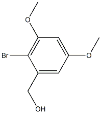 (2-Bromo-3,5-dimethoxy-phenyl)-methanol Struktur