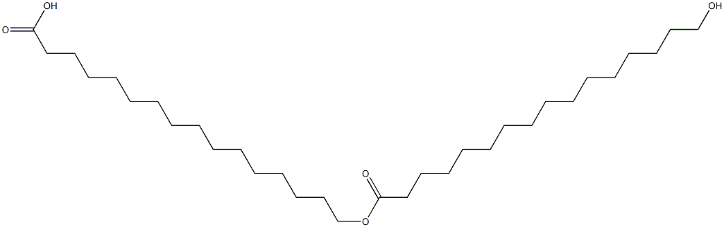 16-HYDROXYHEXADECANOIC ACID 16-hydroxyhexadecanoic acid Struktur