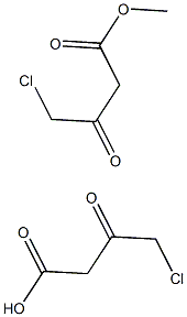 METHYL 4-CHLOROACETOACETATE 4-chloroacetoacetate Struktur