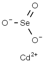 Cadmium selenite Struktur