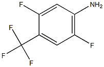 4-氨基-2,5-二氟三氟甲苯 結(jié)構(gòu)式