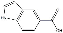 5-indole carboxylic acid Struktur