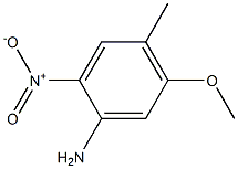 2-硝基-4-甲基-5-甲氧基苯胺, , 結(jié)構(gòu)式