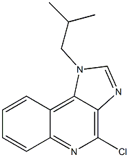 4-chloro-1-(2-methylpropyl)-1H-imidazo[4,5-C]quinoline Struktur