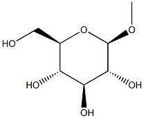 Methyl-b-D-Glucoside Struktur