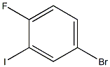 1-BROMO-3-IODO-4-FLUORO BENZENE Struktur