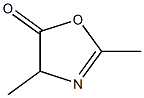 2,4-dimethyl-5(4H)-oxazolone Struktur