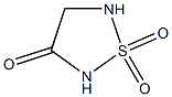 1,2,5-thiadiazolidin-3-one 1,1-dioxide Struktur