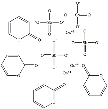 pyroantimonate-osmium Struktur